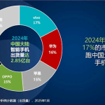 2024中国手机年度销量排名：vivo以17%份额夺魁 连续第4年国产第一 成功靠本分
