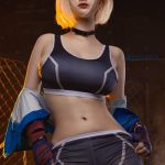 俄妹COS《街头霸王》嘉米：腰臀比超越原版