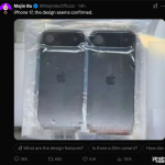 iPhone 17系列背板泄露：外观设计已成定局 变化巨大