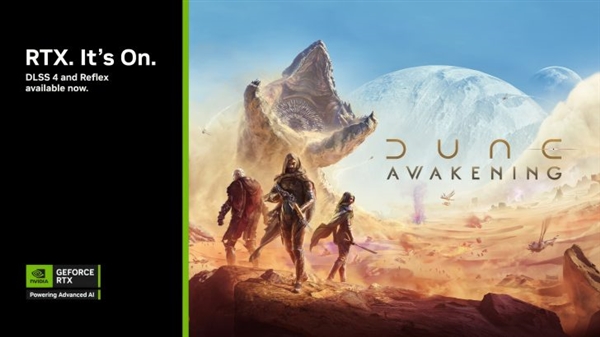 NVIDIA DLSS4助力：《沙丘：觉醒》性能提升4.9倍！RTX 5070也能4K近200帧